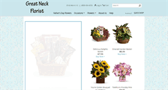 Desktop Screenshot of greatneckroses.com